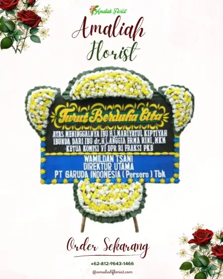 Papan Bunga Duka Tegowanuwetan